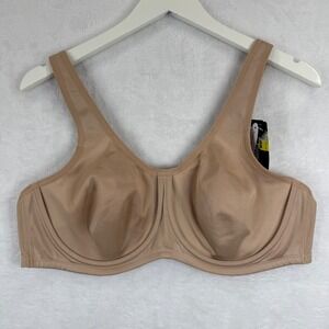 Paramour Women 135131 Light Beige Unlined Seamless Underwire Bra 42C NEW